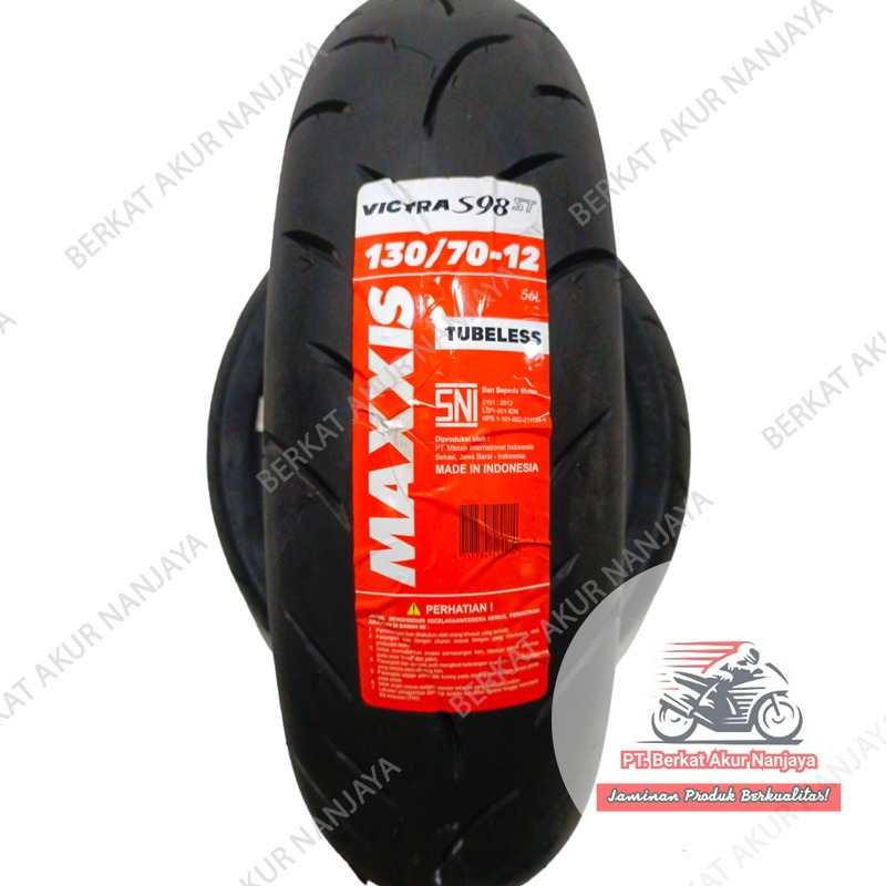 Ban Maxxis Victra 110/70-12, 120/70-12, 130/70-12 TUBELESS