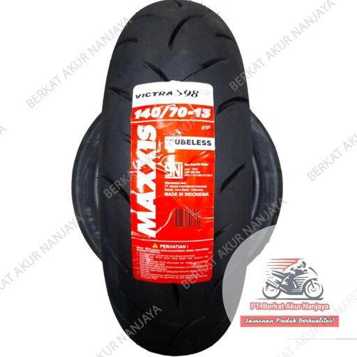 Image of Ban Maxxis Victra 110/70-13, 120/70-13, 130/70-13, 140/70-13 TUBELESS  