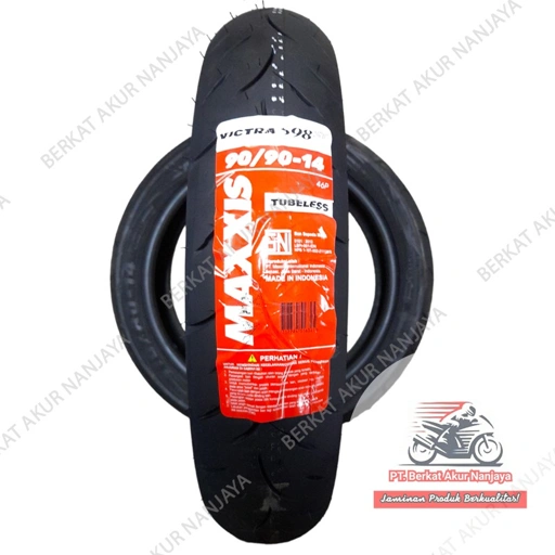 Image of Maxxis Victra 90/90-14 Ban Matic BONUS Pentil