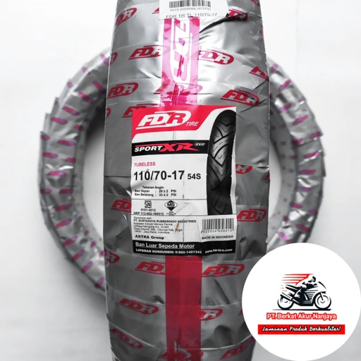 Image of Ban FDR Sport XR Evo 80/80-17, 90/80-17, 100/80-17 110/70-17, 120/70-17, 130/70-17 TUBELESS motor bebek sport