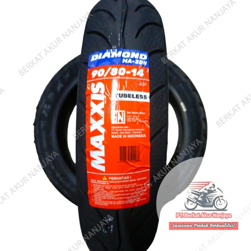 Image of Maxxis MA-3DN 90/80-14 ban tubeless untuk motor Matic