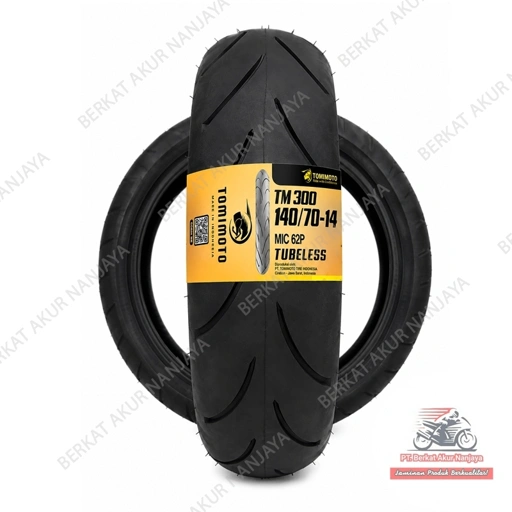 TOMIMOTO Ban Motor TM300 Tubeless Untuk Aerox 110/80-14 140/70-14