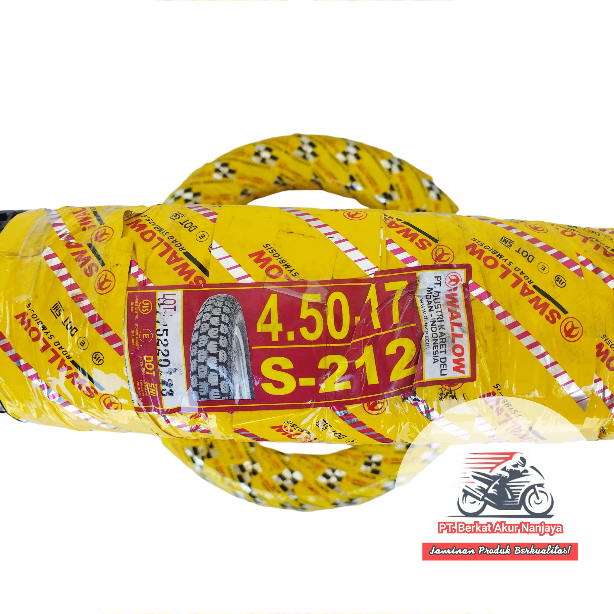 Ban swallow Wiro S-212 400 450 atau 4.00 4.50 ring 17 Tubetype