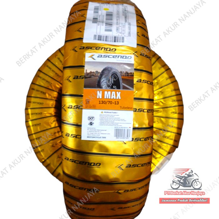 BAN MOTOR ASCENDO NMAX 130/70-13 RING 13