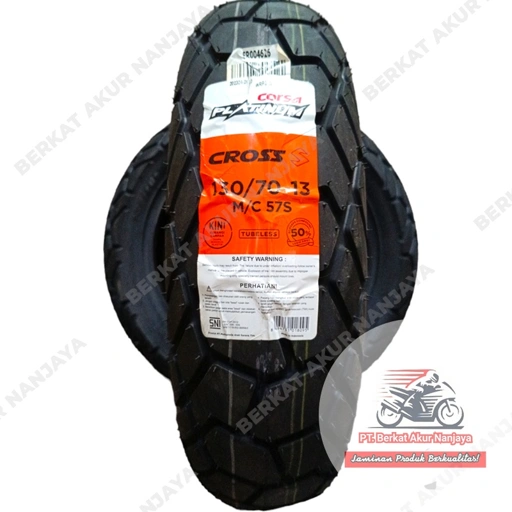 Corsa Platinum Cross S 110 80 14 130 70 13 Ban ADV sepasang Tubeless