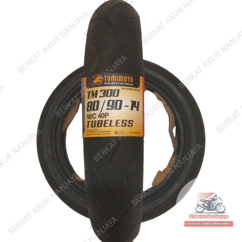 Ban Motor Matic TOMIMOTO TM300 RING 14 80/90-14 90/90-14 TUBELESS