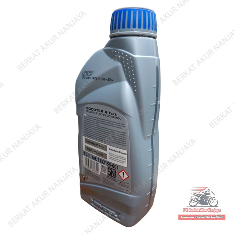 OLI RAVENOL SCOOTER 4-TAKT TEILSYNTH (1 Liter) MADE IN GERMANY