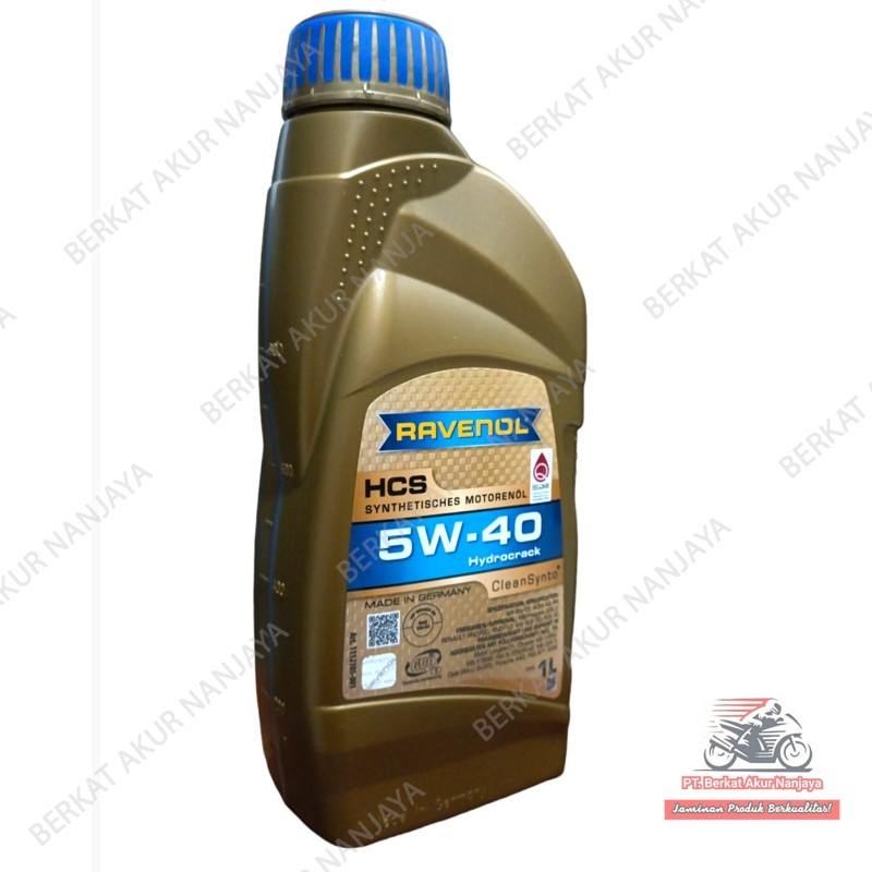 Ravenol Oli HCS 5W - 40 (1 Liter) Made In Germany