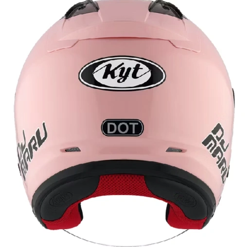 Image of HELM KYT DJ MARU SOLID - LIGHT PEACE