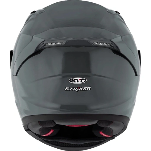 Image of HELM KYT STRIKER PLAIN - GORILLA GREY GLOSSY (VISOR CLEAR)