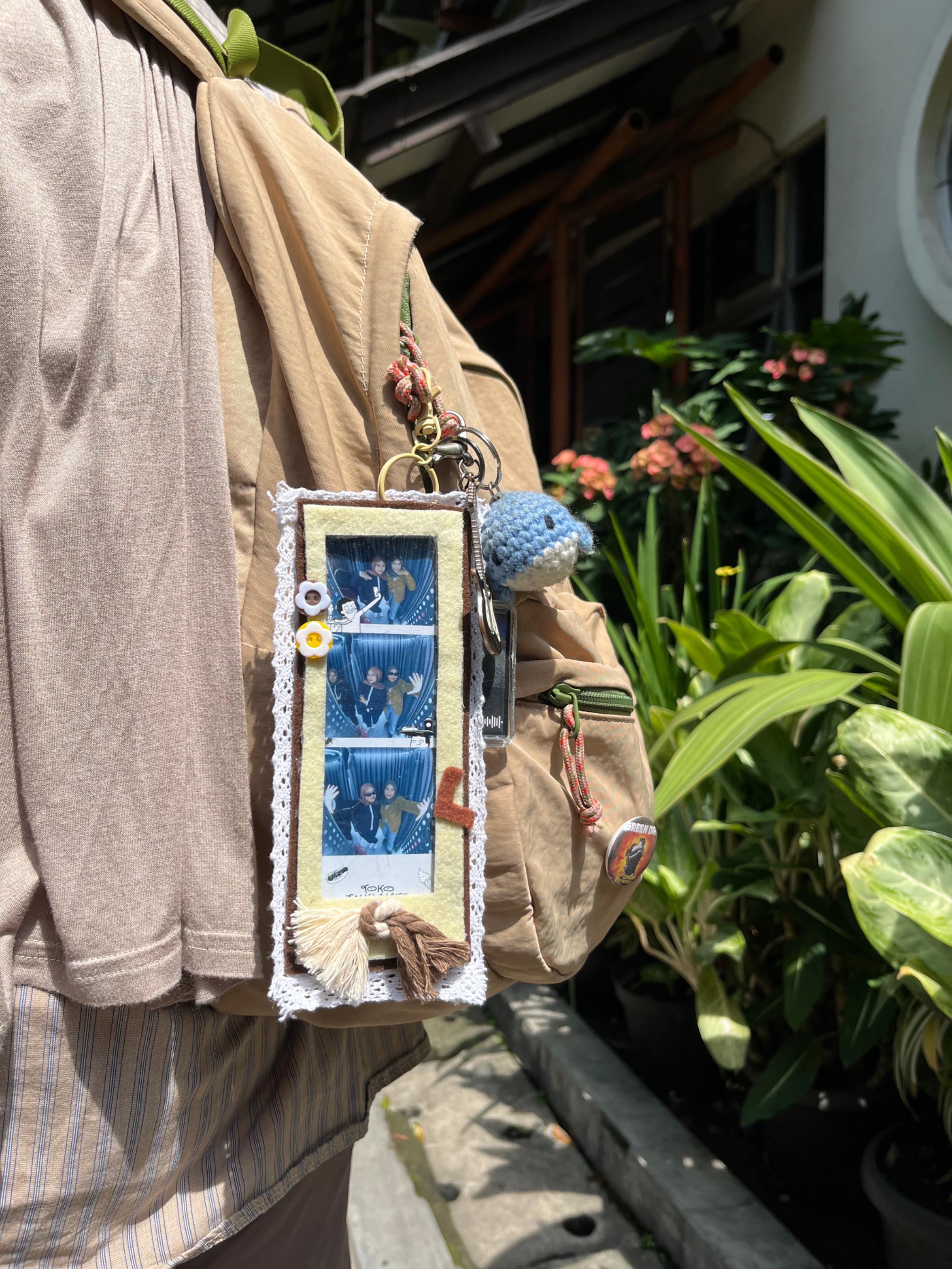 Keychain Frame Photostrip Loka