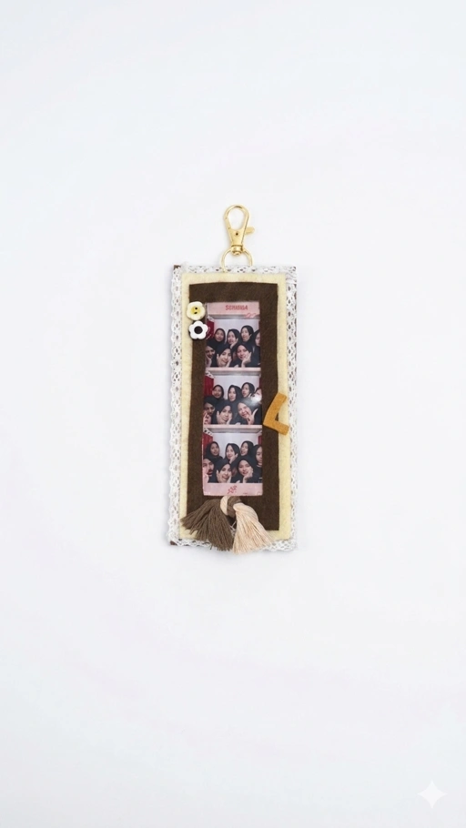 Keychain Frame Photostrip Loka