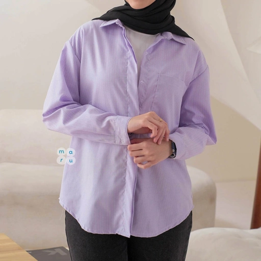 Image of MINJI Daily Cotton Shirt Willow