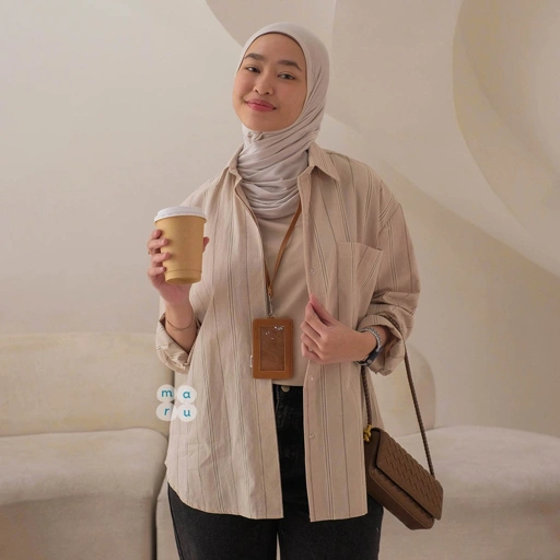 Image of MINJI Daily Cotton Shirt Junia