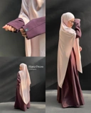 Hana Dress Mahogany - Material Cupro