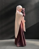 Hana Dress Mahogany - Material Cupro