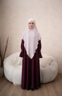 Naemaa Dress Only Wine Berry - Anti UV