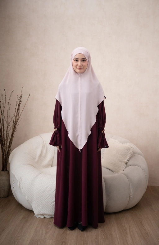 Image of Naemaa Dress Only Wine Berry - Anti UV