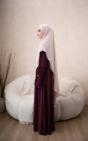 Naemaa Dress Only Wine Berry - Anti UV