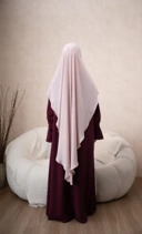 Naemaa Dress Only Wine Berry - Anti UV