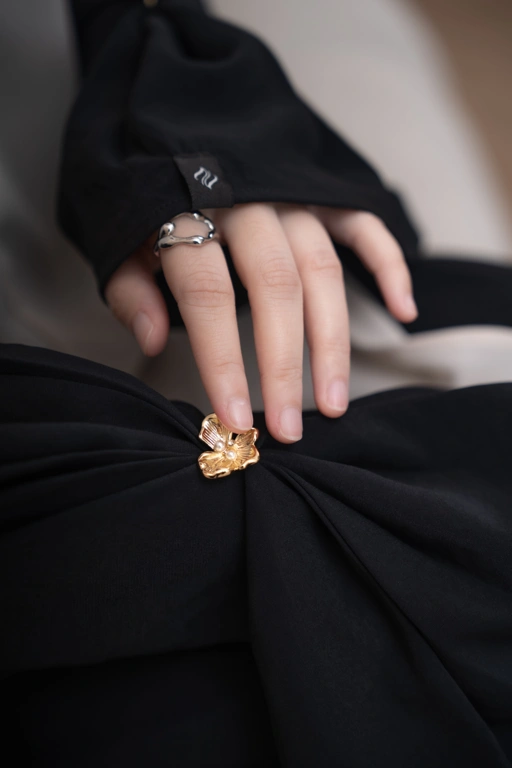 Image of Naemaa Dress Only Black - Anti UV