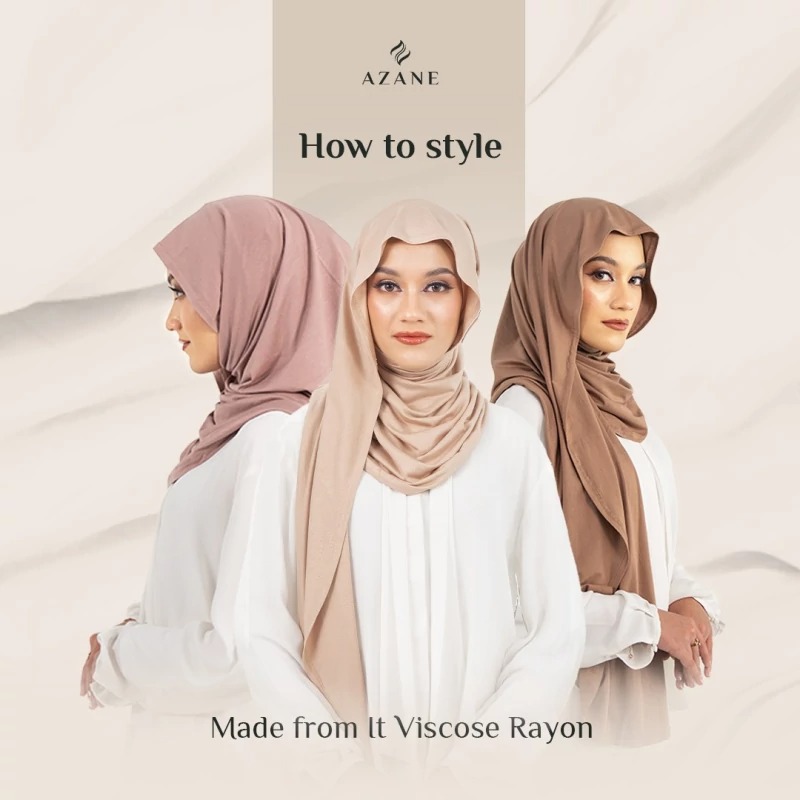 Rayna - Pashmina Kaos Viscose Rayon