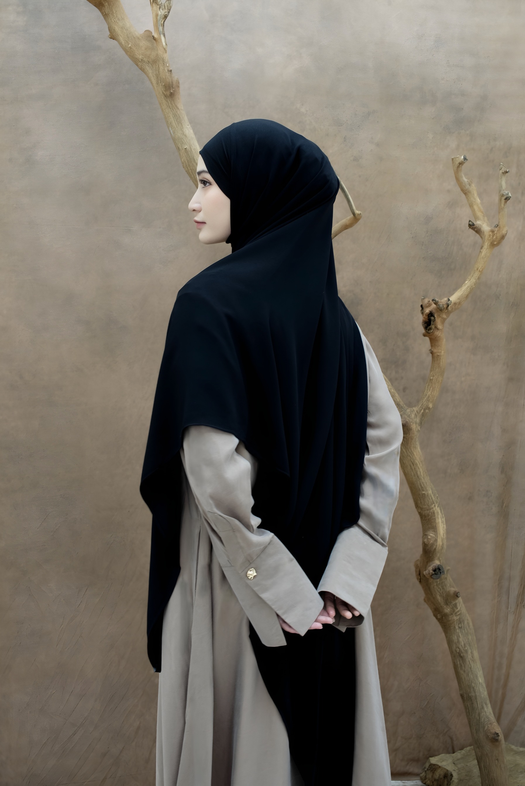 Seraya Dress Sand - Anti UV