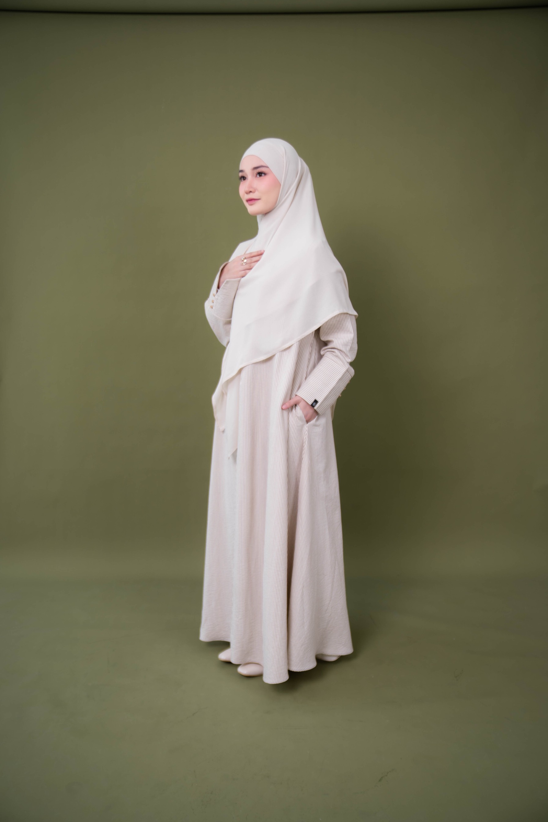 Baila Dress Vanila