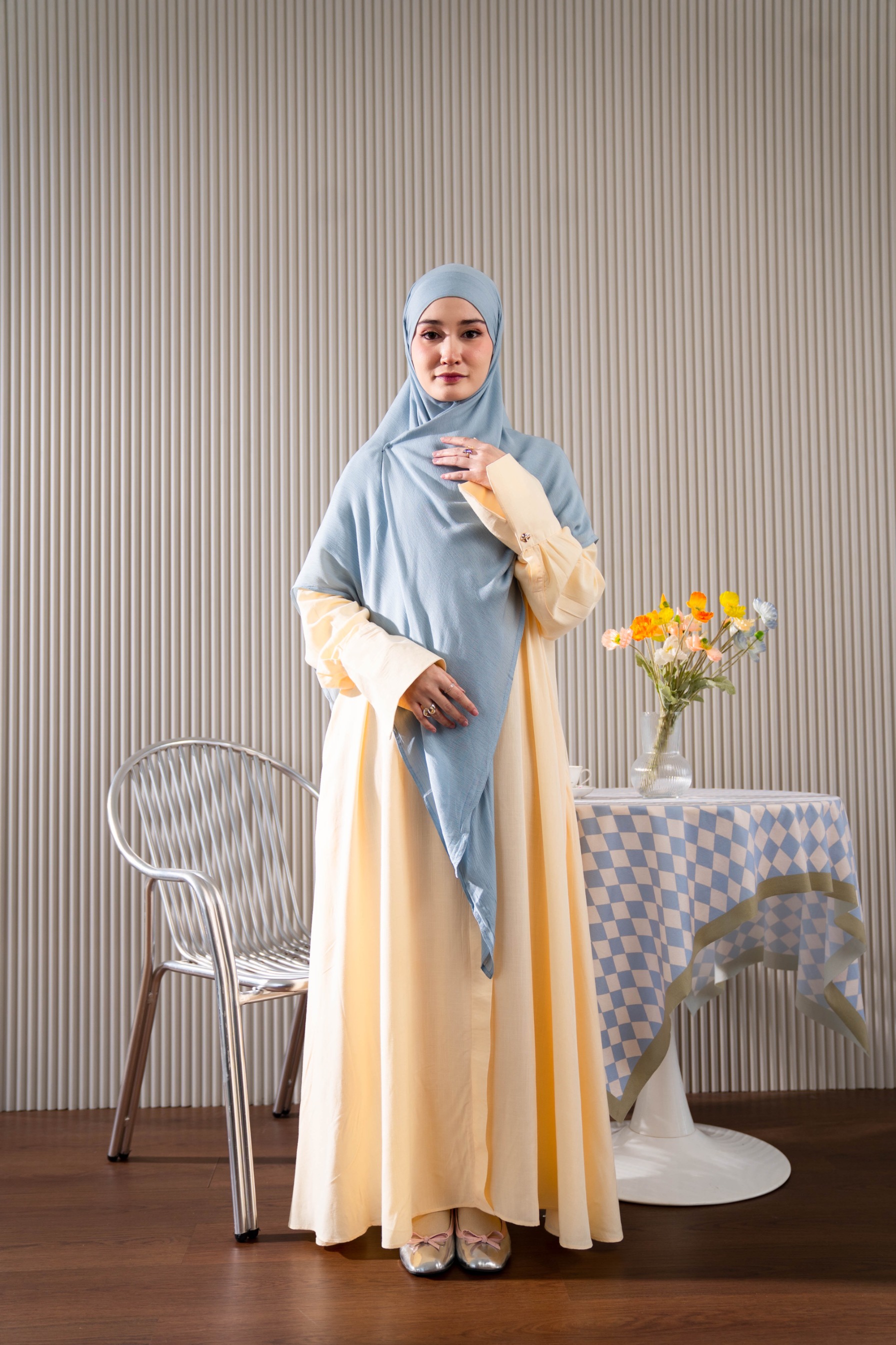 Seraya Vol 3 Dress Only - Butter Yellow