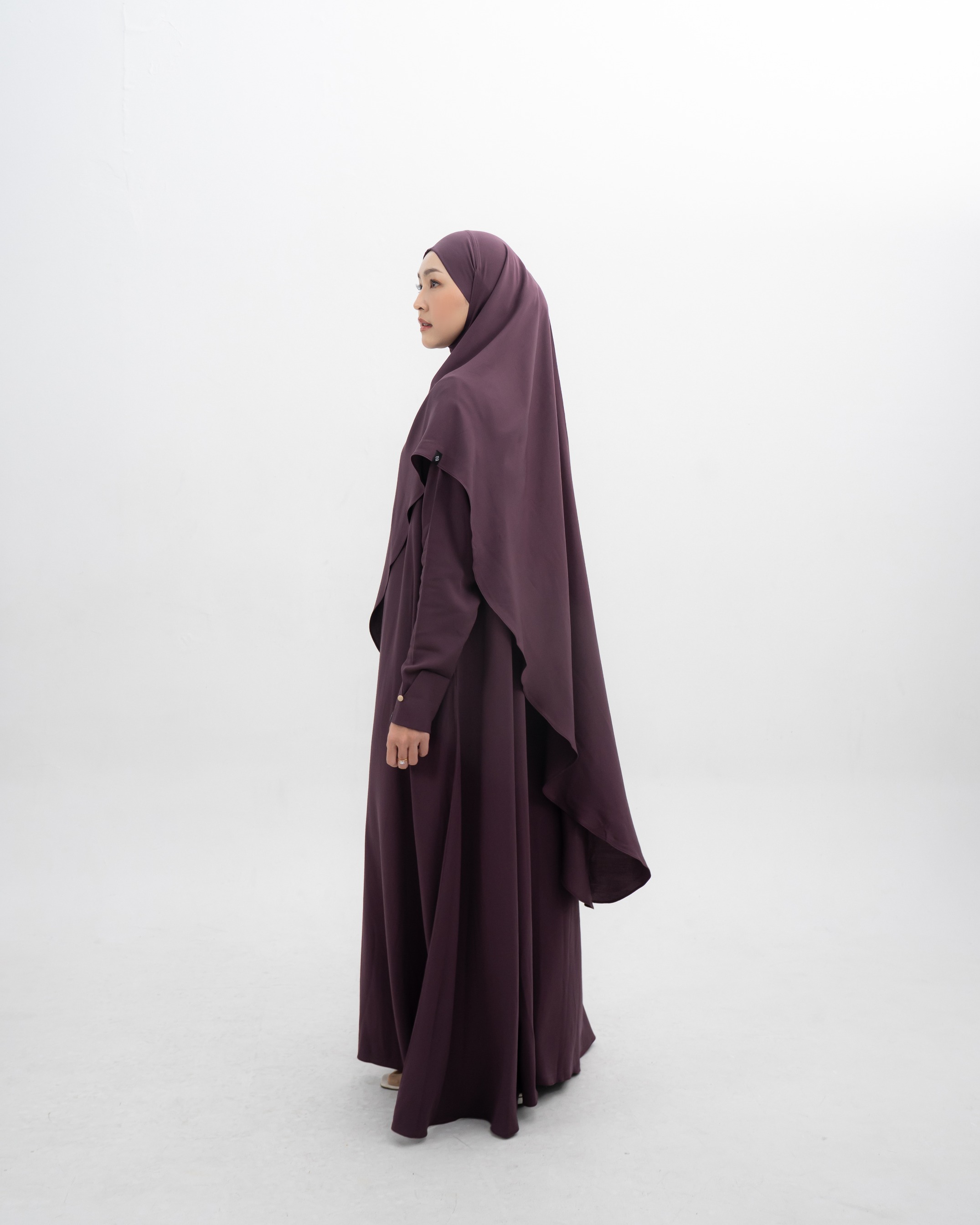 Zayna Dress Mahogany - Anti UV