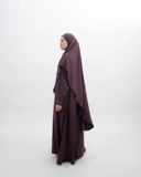Zayna Dress Mahogany - Anti UV