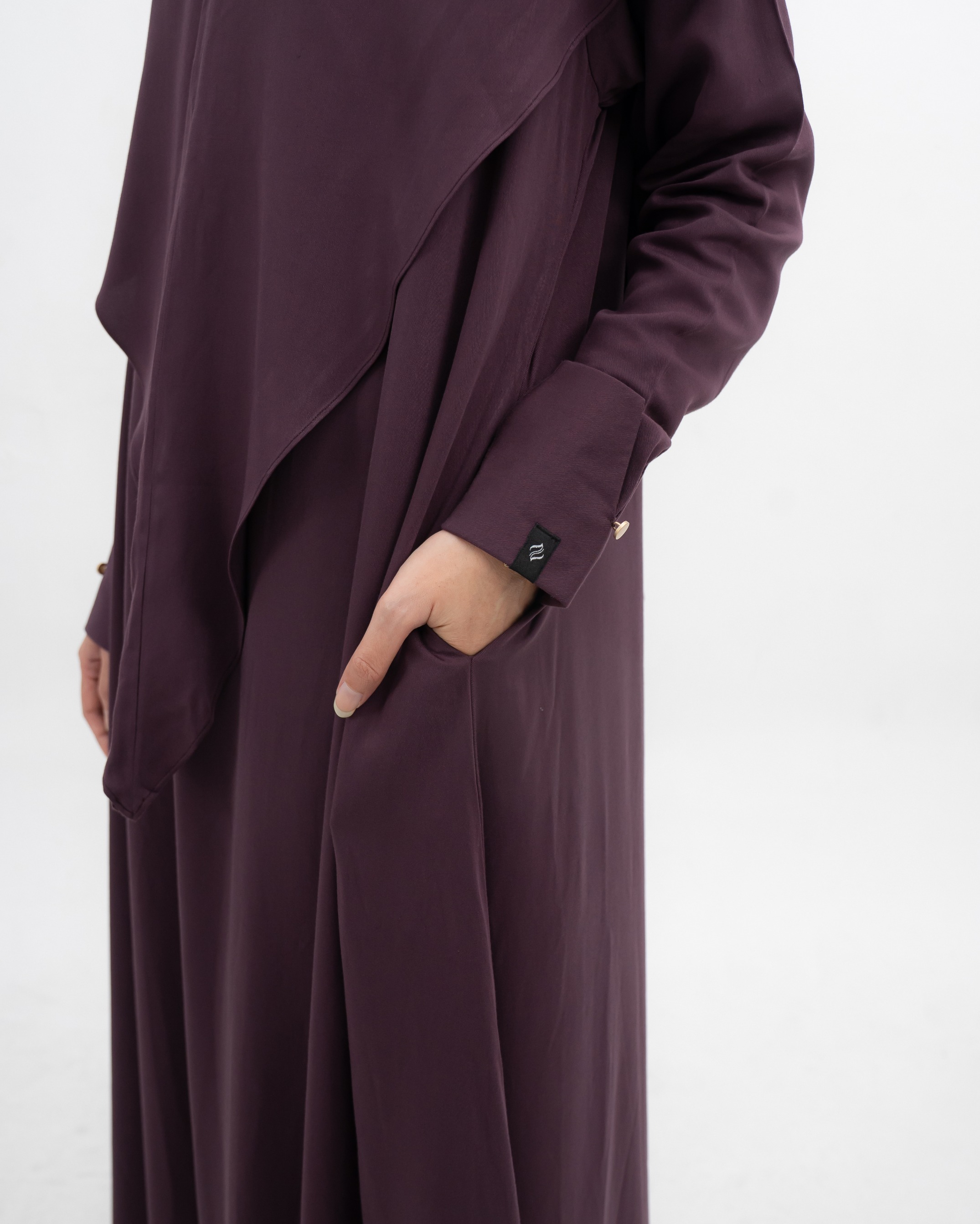 Zayna Dress Mahogany - Anti UV