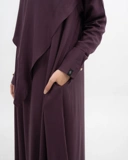 Zayna Dress Mahogany - Anti UV