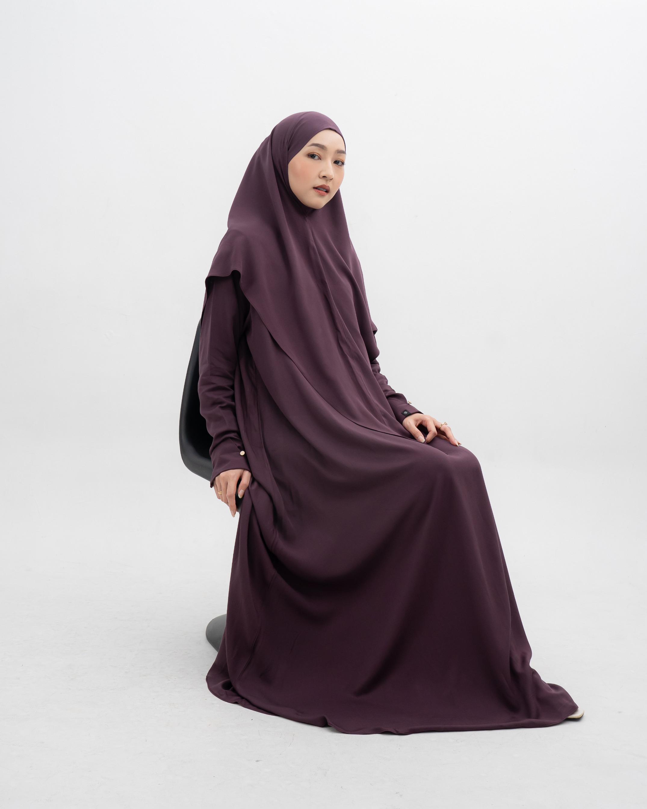 Zayna Dress Mahogany - Anti UV