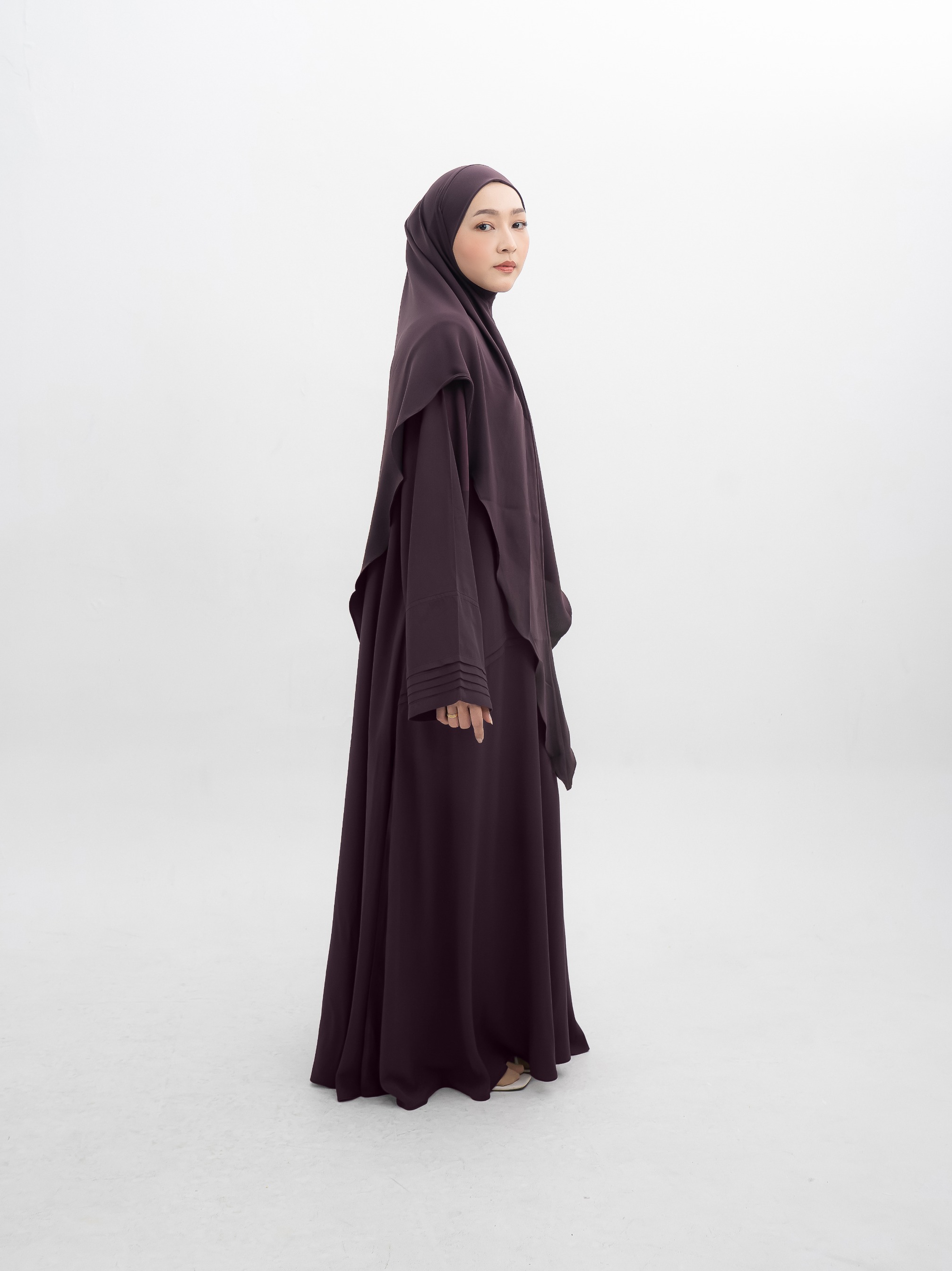 Aluna Dress Mahogany - Anti UV
