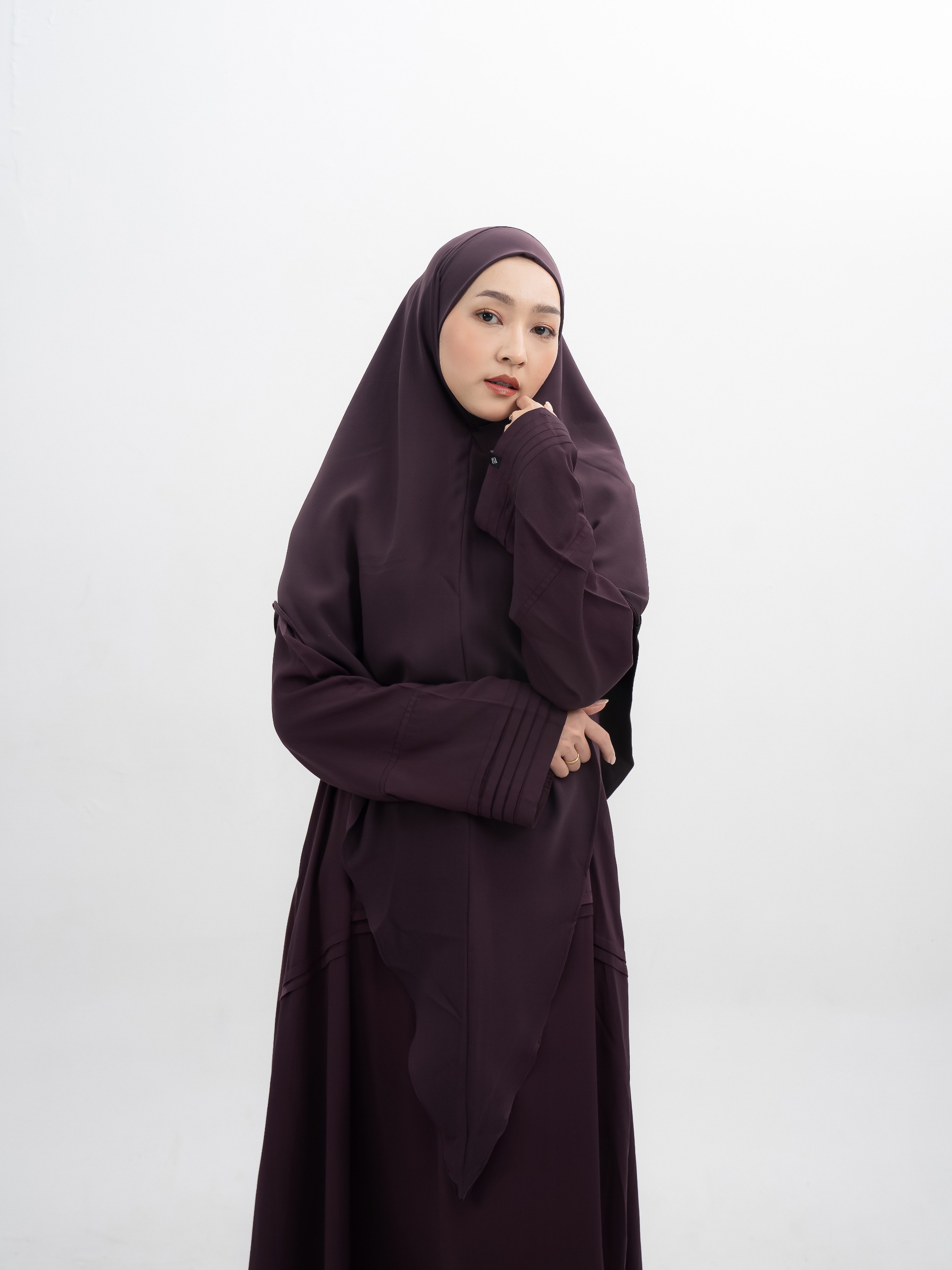 Aluna Dress Mahogany - Anti UV