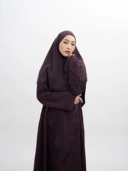 Aluna Dress Mahogany - Anti UV