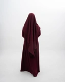 Zayna Dress Maroon - Anti UV