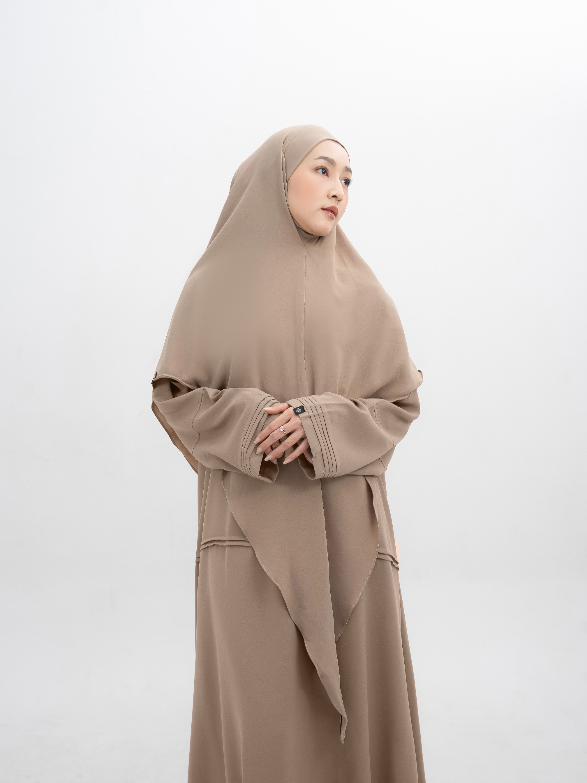 Aluna Dress Beige - Anti UV