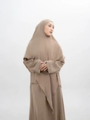 Aluna Dress Beige - Anti UV