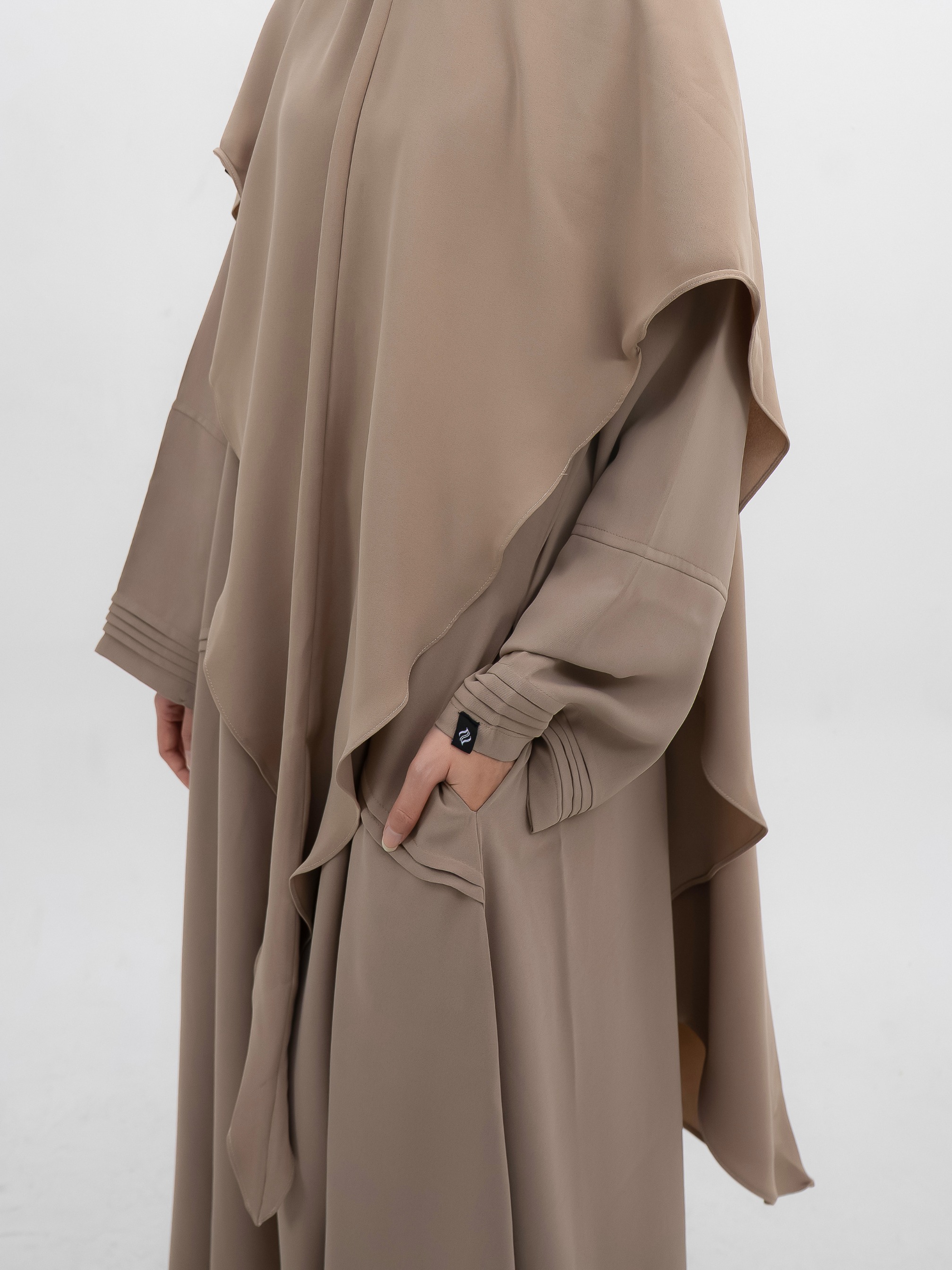 Aluna Dress Beige - Anti UV