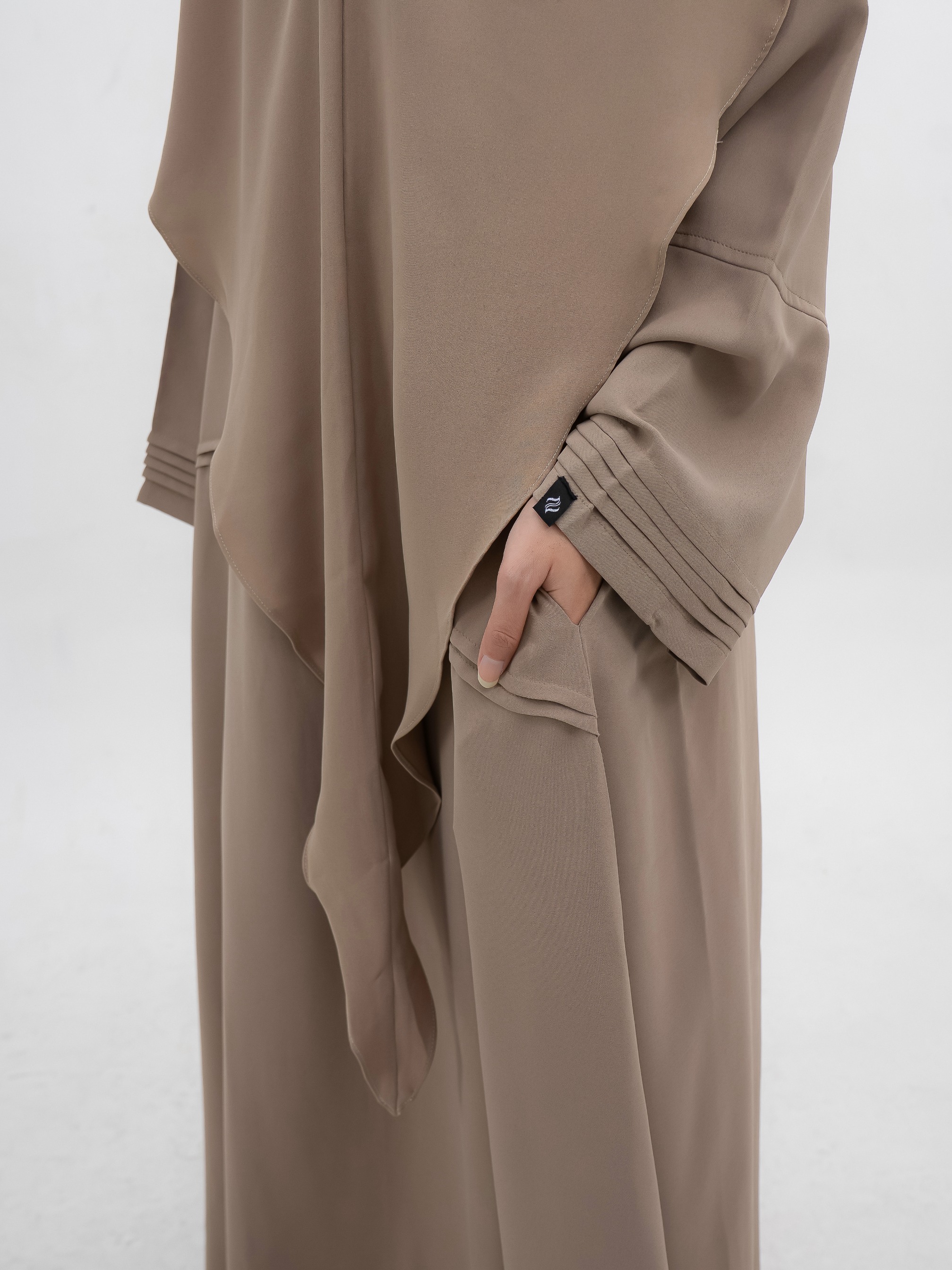 Aluna Dress Beige - Anti UV