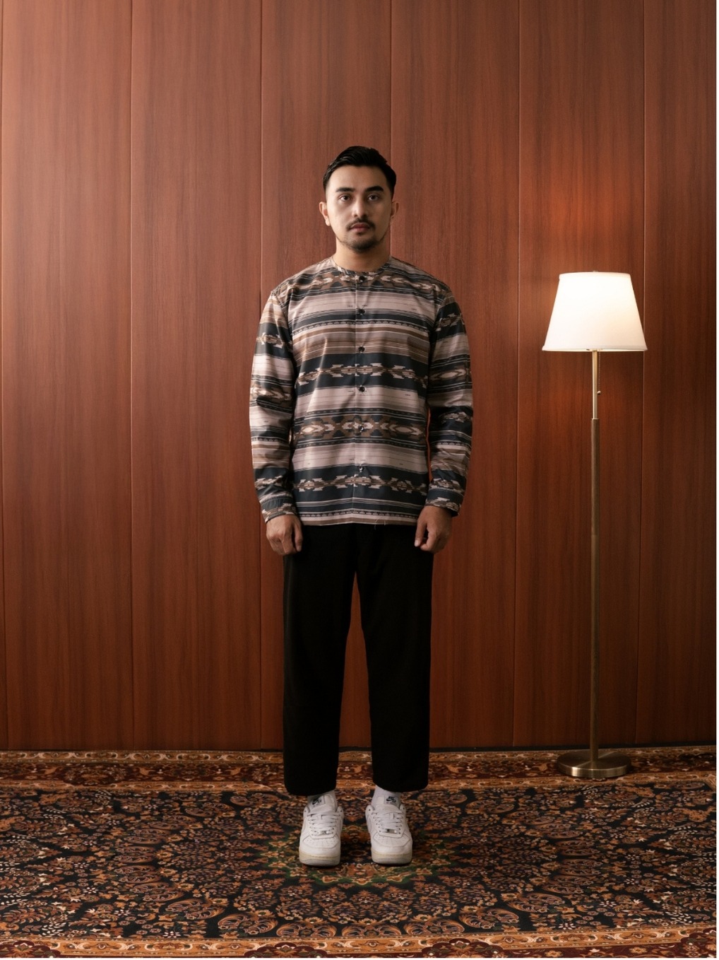 Lakive | Earthone | Kemeja Print
