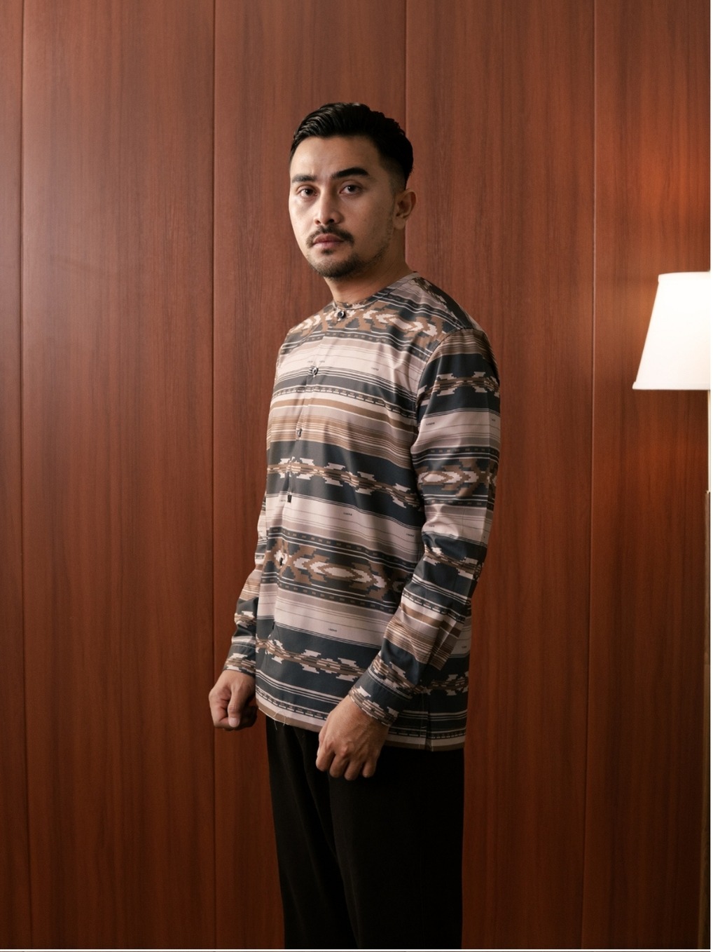 Lakive | Earthone | Kemeja Print