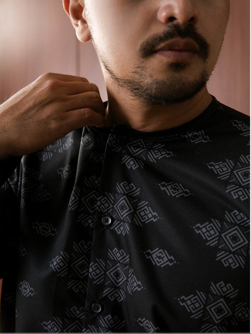 Lakive | Songket | Kemeja Print