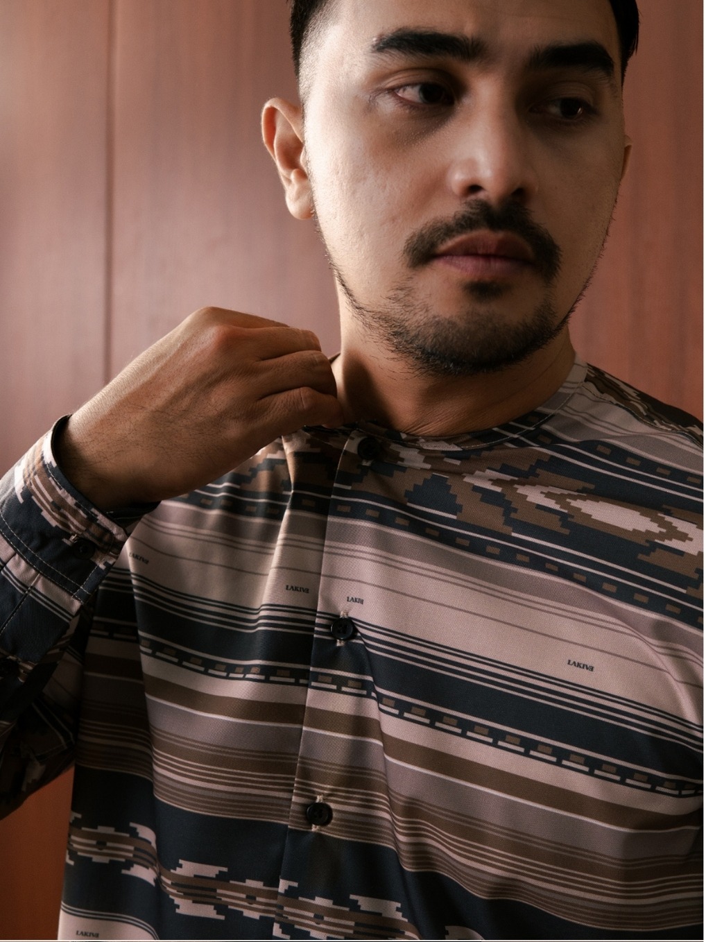 Lakive | Earthone | Kemeja Print