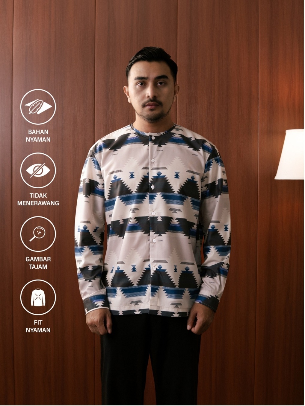 Lakive | Navato | Kemeja Print