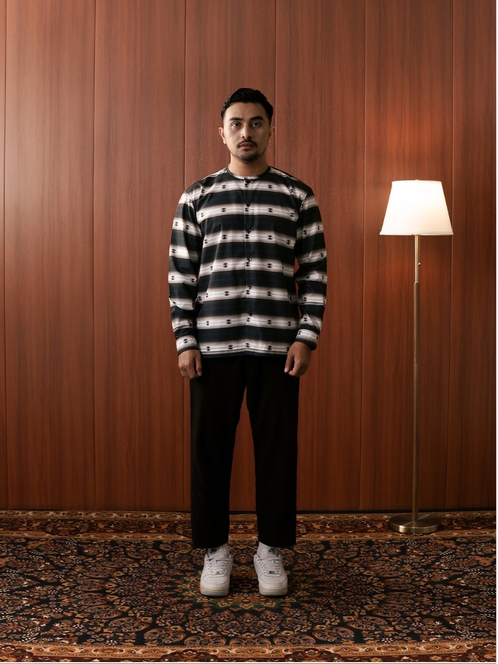 Lakive | Browny | Kemeja Print