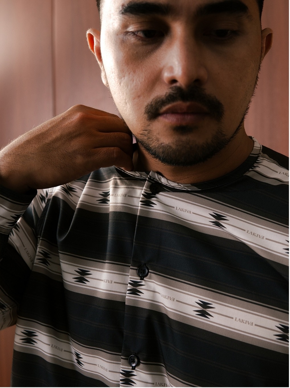 Lakive | Browny | Kemeja Print