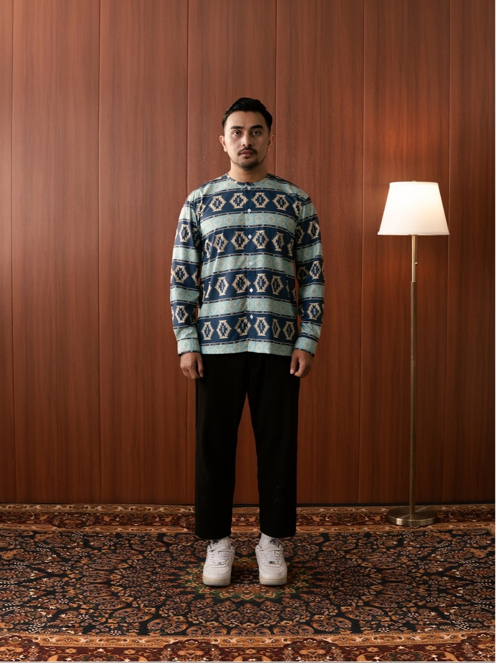 Lakive | Denimo | Kemeja Print